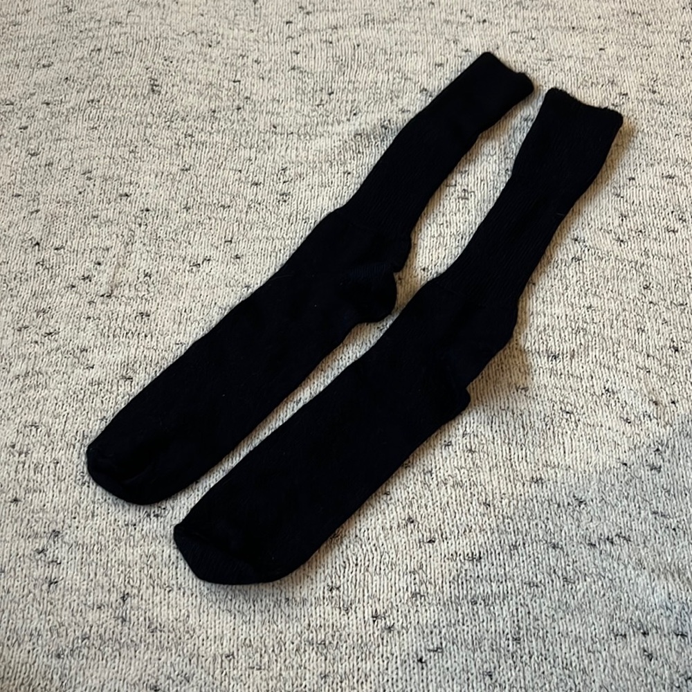 Navy Blue Alpaca Socks